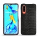 Coque cuir Huawei P30 - Serpent nero