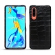 硬质真皮保护套 Huawei P30 - Crocodile nero