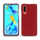 硬质真皮保护套 Huawei P30 - Rouge PU