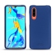 硬质真皮保护套 Huawei P30 - Bleu Océan PU