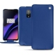 Housse cuir OnePlus 6T - Bleu océan ( Nappa - Pantone 293C ) 