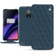 Funda de piel OnePlus 6T - Indigo - Couture ( Pantone 303U ) 