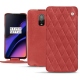 Custodia in pelle OnePlus 6T - Cerise vintage - Couture