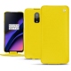 Funda de piel OnePlus 6T - Jaune fluo