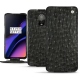 硬质真皮保护套 OnePlus 6T - Autruche nero