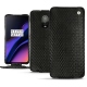 OnePlus 6T leather case - Serpent nero