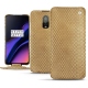 Funda de piel OnePlus 6T - Serpent sabbia