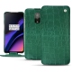 Custodia in pelle OnePlus 6T - Crocodile pino