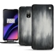 Capa em pele OnePlus 6T - Gris Patine