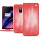 Custodia in pelle OnePlus 6T - Rose Patine