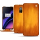 Custodia in pelle OnePlus 6T - Orange Patine