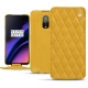 Funda de piel OnePlus 6T - Jaune soulèu - Couture