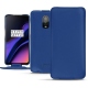Capa em pele OnePlus 6T - Bleu Océan PU
