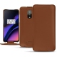 OnePlus 6T leather case - Marron PU