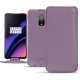 Funda de piel OnePlus 6T - Lilas PU