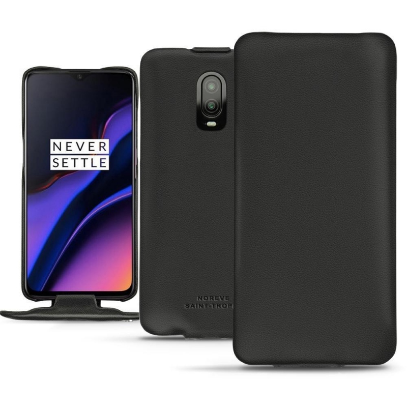 OnePlus 6T leather case - Noir PU