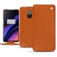 Custodia in pelle OnePlus 6T - Orange vibrant