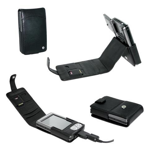 Asus A636 - A632  leather case - Noir ( Nappa - Black ) 