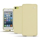 Funda de piel Apple iPod touch 6G - Beige ( Nappa - Pantone 7502C ) 