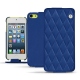 Custodia in pelle Apple iPod touch 6G - Bleu océan - Couture ( Nappa - Pantone 293C ) 