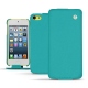 가죽 커버 Apple iPod touch 6G - Bleu fluo