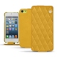 Funda de piel Apple iPod touch 6G - Jaune soulèu - Couture