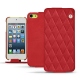 Funda de piel Apple iPod touch 6G - Rouge troupelenc - Couture