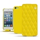 Capa em pele Apple iPod touch 6G - Jaune fluo - Couture