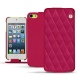 Custodia in pelle Apple iPod touch 6G - Rose fluo - Couture