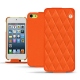 Custodia in pelle Apple iPod touch 6G - Orange fluo - Couture