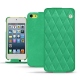 Housse cuir Apple iPod touch 6G - Menthe vintage - Couture