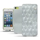 Apple iPod touch 6G leather case - Platinium - Couture