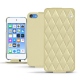Apple iPod touch (2019) leather case - Beige - Couture ( Nappa - Pantone 7502C ) 