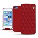 Custodia in pelle Apple iPod touch (2019) - Rouge - Couture ( Nappa - Pantone 199C ) 