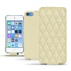 Funda de piel Apple iPod touch (2019) - Ivoire - Couture ( Sleek P C12 - White ) 