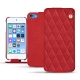 Lederschutzhülle Apple iPod touch (2019) - Rouge troupelenc - Couture