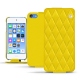 Funda de piel Apple iPod touch (2019) - Jaune fluo - Couture