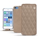 Custodia in pelle Apple iPod touch (2019) - Taupe vintage - Couture