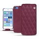 Capa em pele Apple iPod touch (2019) - Prune vintage - Couture
