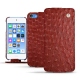 Apple iPod touch (2019) leather case - Autruche ciliegia
