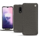 Capa em pele OnePlus 7 - Anthracite ( Pantone 424C ) 