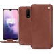 Custodia in pelle OnePlus 7 - Passion vintage ( Glutton - Red ) 