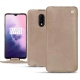 Capa em pele OnePlus 7 - Taupe vintage ( Pantone 7530C ) 