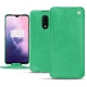 Funda de piel OnePlus 7 - Menthe vintage ( Pantone 562C ) 