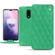 Funda de piel OnePlus 7 - Menthe vintage - Couture