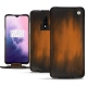 OnePlus 7 leather case - Marron Patine