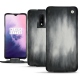 Lederschutzhülle OnePlus 7 - Gris Patine