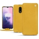Custodia in pelle OnePlus 7 - Jaune soulèu