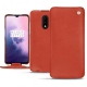 OnePlus 7 leather case - Arange clouquié