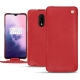 Funda de piel OnePlus 7 - Rouge troupelenc